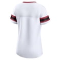 thumbnail image 3 of Women's Fanatics White Arizona Cardinals Sunday Best Lace-Up T-Shirt, 3 of 3