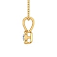 thumbnail image 2 of 1/4 Carat Diamond Solitaire Pendant Necklace in 14K Yellow Gold (Included Silver Chain), 2 of 4