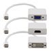 thumbnail image 3 of AddOn 5 Pack 8in Mini-DP to VGA Adapter Cable - Video converter - DisplayPort - VGA - white - with Mini DisplayPort-HDMI cable, Mini DisplayPort-DVI cable, 3 of 3
