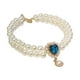 thumbnail image 1 of Collar de perlas para perro y gato, elegante decoración, disfraz, joyería ajustable para mascotas S, 1 of 9