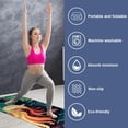 thumbnail image 2 of Sea Slug Yoga Towel with Storage Bag, 72.8"x26.8", Suitable for Yoga, Pilates, Fitness, etc. Gym Towels Included., 2 of 6