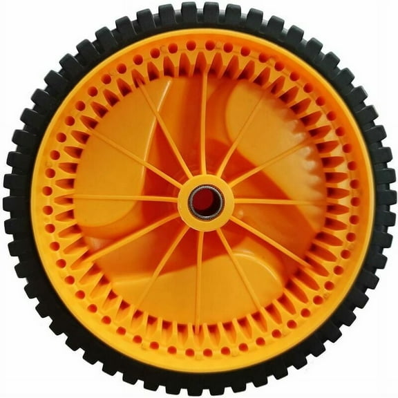 Heavy-Duty Lawn Mower Wheel, Compatible With Major Brands, Functional Equivalent To Prior Parts, For Self-Propelled Mowers, American Yard Products, 195 Mm Diameter, Bearing