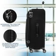 thumbnail image 4 of Travelpro Platinum Elite-Softside Expandable Spinner Wheel Luggage, Shadow Black, Checked-Large 29-Inch, 4 of 6