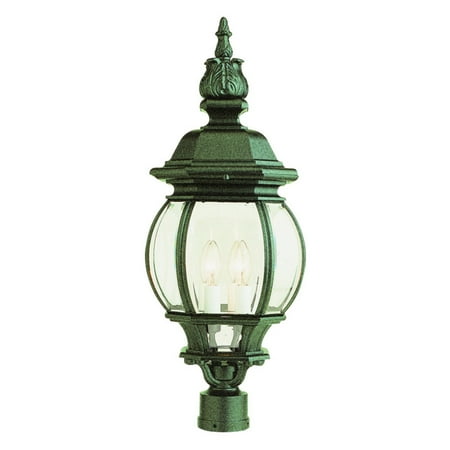 Bel Air Bayville Outdoor Post Lantern - 28H in.