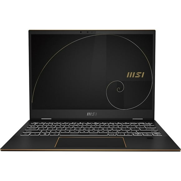 Refurbished (Excellent) - MSI Summit E13 Flip Evo A12M 13.4" Touchscreen 2 in 1 Laptop - Ink Black (Intel i7-1280P / 16 GB RAM / 1 TB SSD / Windows 11 Home)