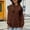 Coffee, variant on Sweaters for Women Solid Color Crew Neck Knit Pullover Sweater Soft Comfortable Casual Winter Warm