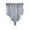 Light Grey, variant on Without Drilling Lace Sheer Curtain Blackouts Fabric Assembled Rod Pocket Designs Home Interior Decoration