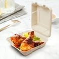 thumbnail image 7 of Biodegradable, Grease-Resistant 8-Inch Fold-Up Lunchbox X10-., 7 of 7