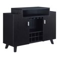 thumbnail image 3 of Furniture of America Flim Multi-Storage Buffet, Black, 3 of 6