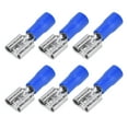 thumbnail image 3 of Electrical Spade Connectors - High Conductivity Female Spade Connector, 100PCS FDD2250 for 1.5-2.5mm Cable, with InsulatingShell, 3 of 7