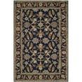 thumbnail image 2 of Safavieh Blossom Collection BLM219A Handmade Navy Premium Wool Area Rug (8' x 10'), 2 of 8