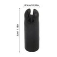 thumbnail image 2 of SEWCHICS 10Pcs Lightweight Black Plastic Kite Frame Connectors for Sports Kite Repair and Upgrades, 2 of 8