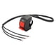 thumbnail image 4 of Accesorios para interruptores de luces de emergencia de motocicletas Fáciles de instalar Reparación Componentes de repuesto modificados Negro Ligero Conexión de 3 cables, 4 of 8
