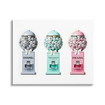 Stupell Industries Glam Gumball Candy Beauty & Fashion Painting Gallery Wrapped Canvas Art Print Wall Art, 20 x 16