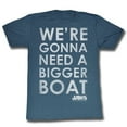 thumbnail image 1 of Jaws Bigger Boat Navy Adult T-Shirt 4Xlt, 1 of 2