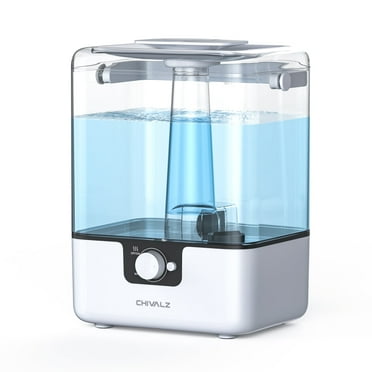 CHIVALZ Humidifier for Room,  6L Cool Mist Top-Fill Humidifiers with Diffuser up to 538 Sqft