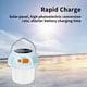 thumbnail image 4 of Linterna de camping solar recargable, luz LED para tienda de campaña, brillante para acampar, banco de energía USB, lámpara de campamento TpyeC, 4 of 8