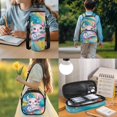 thumbnail image 3 of Yspwyqan Rainbow Axolotl Kids Backpack Set for Travel, with Lunch Box Water Bottle Bag, 17 Inch Lightweight Large Capacity Girls Backpack for Back to School Hiking, 3 of 7