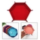 thumbnail image 3 of Bandeja de Dados Conjunto Bandejas de Dados Plegables Hexagonas Dados Rolling Bandeja PU Soporte de Dados de material cuero para Juegos de Dados RPG, DND Y Jue rojo Yotijar bandeja de dados de juego de rol, 3 of 10