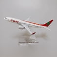 thumbnail image 3 of Avión de aleación de metal de 16 cm de HHCX, modelo de avión de la aerolínea Korean T Way Tway B737 Boeing 737 Airways, modelo de avión fundido a presión con soporte, juguetes de avión, 3 of 6