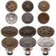 thumbnail image 2 of Metal Snap Buttons Detachable Creative Jeans Buttons Fasteners Clothes Trousers Clip Assorted Color 12Pcs, 2 of 4