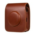 thumbnail image 2 of For Portable PU Leather Camera Case Bag with Shoulder Strap Compatible with  Fuji  SQ20 Instant Camera, 2 of 7