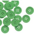 thumbnail image 1 of 80 Pcs Boutons 0.9 Pouce(23mm) Résine à Coudre Boutons à Dos Plat Boutons Ronds pour Bricolage Couture Artisanat, 1 of 3