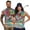 Colorful Boho Flower, variant on Aplkyhs Sea Turtle Matching Golf Shirts for Couple Quarter Zip Couple Golf Matching Outfits Breathable Fabric Mens Hawaiian Shirt Keep Cool in Hot Weather Machine Washable