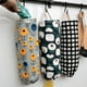 thumbnail image 3 of Soporte para bolsas de basura con estampado floral, dispensador de tela plegable, organizador de bolsas de basura para el hogar, 3 of 3