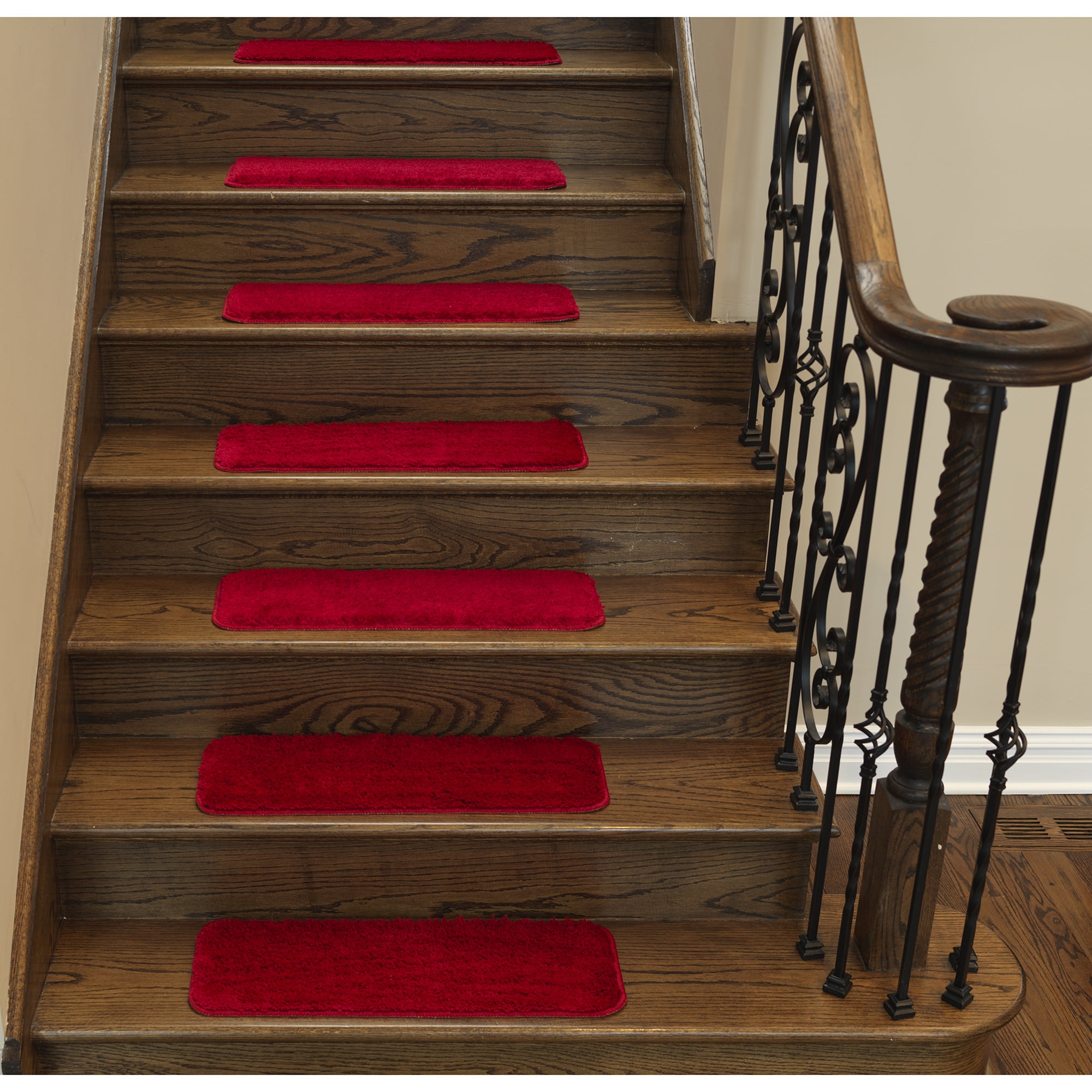 Sweet Home Stores Soft NonSlip Carpet Stair Treads, 9" X 26"