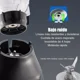 thumbnail image 4 of Licuadora EWTTO EW-H801, Jarra de Vidrio 1.25L, 600W, 4 Velocidades, Acero Inoxidable, Cuchillas Desmontables, Función Pulso – Ideal para Hogar, Oficina, Uso Comercial o Campismo, 4 of 6