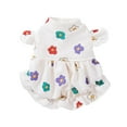 thumbnail image 1 of Vestido para perros Camisa de vestir para mascotas Ropa para perros Ropa de verano linda Ropa de fiesta Disfraz de princesa para perros Vestidos de L, 1 of 8