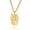 Gold, variant on Gold Hollow Tiger Head Pendant Necklace Stainless Steel Jewelry