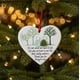 thumbnail image 4 of Adorno de Corazón de Cristal Marino de 8 Cm | Recuerdo de Amor Compartido de Cerámica con Cita Inspiradora Grabada | Cinta de Satén Roja para Colgar | Regalo Perfecto para La Decoración Navideña Del, 4 of 4