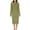 Green, variant on Womens Sweater Dress Quarter Zip Solid Color Long-Sleeve Loose-Fit Knit Dress 2025 Casual Fall Winter Lapel Pullover Tunic Sweaters