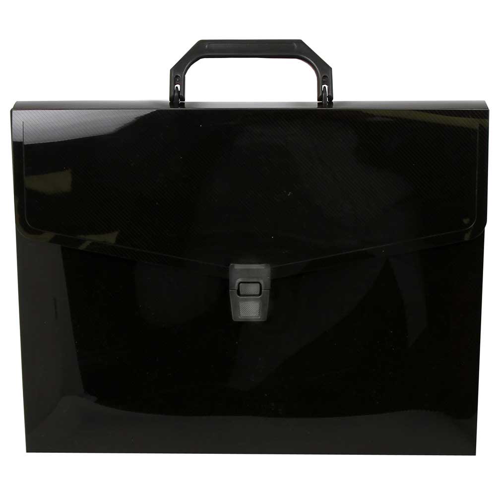 JAM Plastic Business Portfolio Briefcase with Handles,10 x 13 x 1 1/2