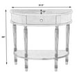 thumbnail image 4 of Beaumont Lane Traditional 31.5"W Wood Hand Painted Console Table in Green, 4 of 8