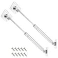 thumbnail image 1 of Resortes de gas Uxcell 7LB/30N, soportes de elevación de 11.4 pulgadas para ventana de RV, puerta de gabinete, tapa de caja de herramientas, 2 juegos, 1 of 7