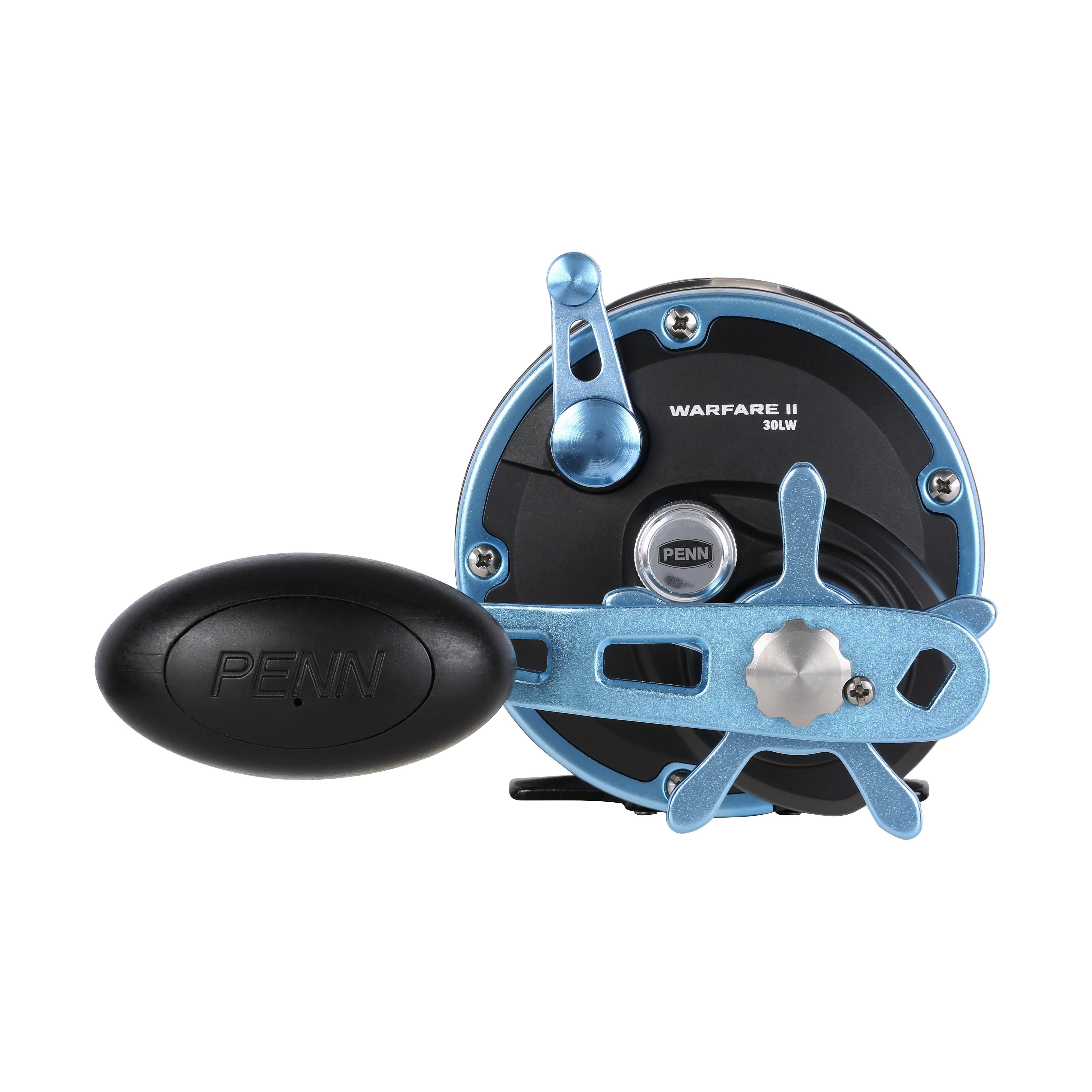 PENN Warfare II Level Wind Conventional Fishing Reel, Right-Handed, 30 Size Reel