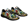 thumbnail image 6 of WeStVirginia with Rhododendron and Cardinal Shoes Sneakers for Women Men Black Size 9, 6 of 7