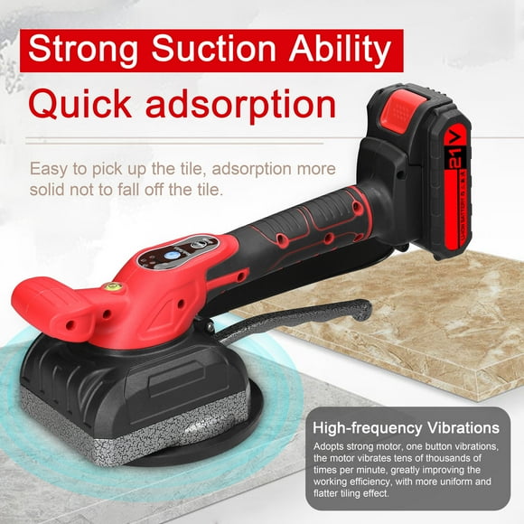 Tile Tiling Machine,With Suction Cup Tile Wall Floor Tool Decoration Utility 21v Tile Wall Utility Tools With Tools With Suction Tiles Tool Decoration Floor Tiles Tool Wall Floor Tiles Huiop Tile 21v