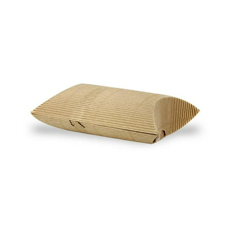 

Packnwood 210ETCROQ1 5-9 in. Kraft Cushion Corrugated Hot Sandwich Boxes