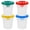 Random Color, variant on WRISTBIQUE Paint Brush Cleaner Tool Assorted Color 4Pcs 3.3In