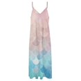 thumbnail image 4 of Mermaid Fish Scales Sleeveless Dress Women's Luxury Party Dress Birthday Dresses for Women, 4 of 7