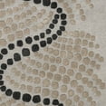 thumbnail image 3 of SAFAVIEH Soho Hudson Geometric Dotted Wool Area Rug, Blue/Grey, 3'6" x 5'6", 3 of 4