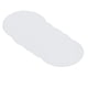 thumbnail image 5 of Tablero de dibujo de algodón de forma ovalada de 5 piezas Espesar Tablero de pintura de arte Tablero de papel de artista Pintura al óleo Lienzo Sketchpad (Blanco, 20x30cm), 5 of 5