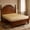 Beige#1066, variant on Silk Fitted Sheet, Polyester Multicolor Mattress Cover With Four-Way Stretch Elastic Pocket, Soft Cool Washed Silk Feel Sheet for Mattress, Box Spring or Adjustable Bed