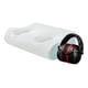 thumbnail image 1 of Almohadillas para los oídos con orificios para perforar las orejas, con cancelación de ruido, transpirables y ergonómicas, con espuma viscoelástica. Azul claro, 1 of 8