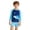 Sky Blue, variant on Boys Rash Guard UPF 50  Kids Swim Shirt Long Sleeve Fishing SPF Sun Protection Quick Dry Cooling for Youth 3-7Y