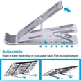 thumbnail image 4 of Soporte para computadora portátil, soporte elevador plegable de aluminio, 4 of 6